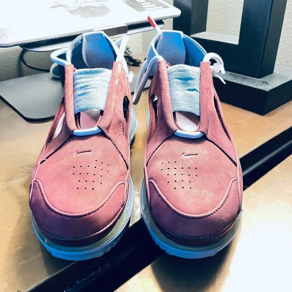 Nike Air Max FF 720 'Night Maroon' A03189-600 Womens 7 US 38 EUR Light Blue